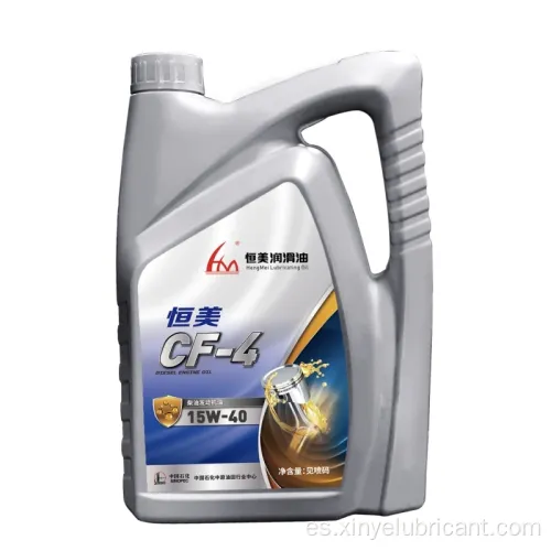 Aceite de motor diesel de alta calidad 15W-40 4 litros